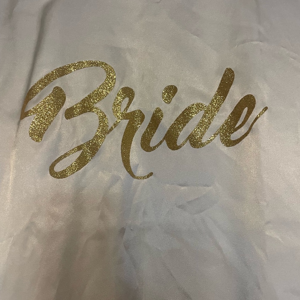Amazon White Bride Robe - Picture 2 of 3